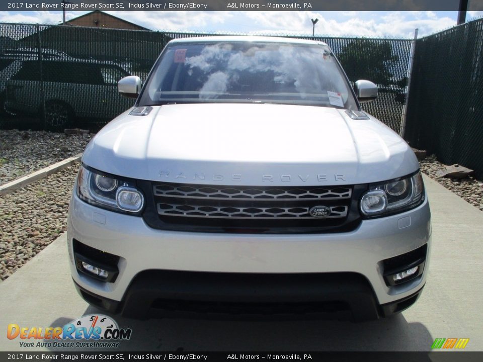2017 Land Rover Range Rover Sport SE Indus Silver / Ebony/Ebony Photo #7