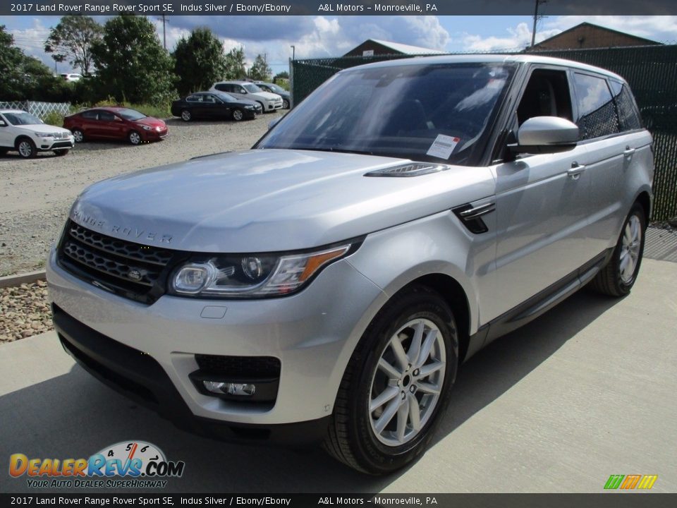 2017 Land Rover Range Rover Sport SE Indus Silver / Ebony/Ebony Photo #8