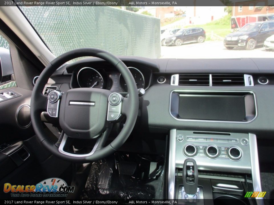 2017 Land Rover Range Rover Sport SE Indus Silver / Ebony/Ebony Photo #12