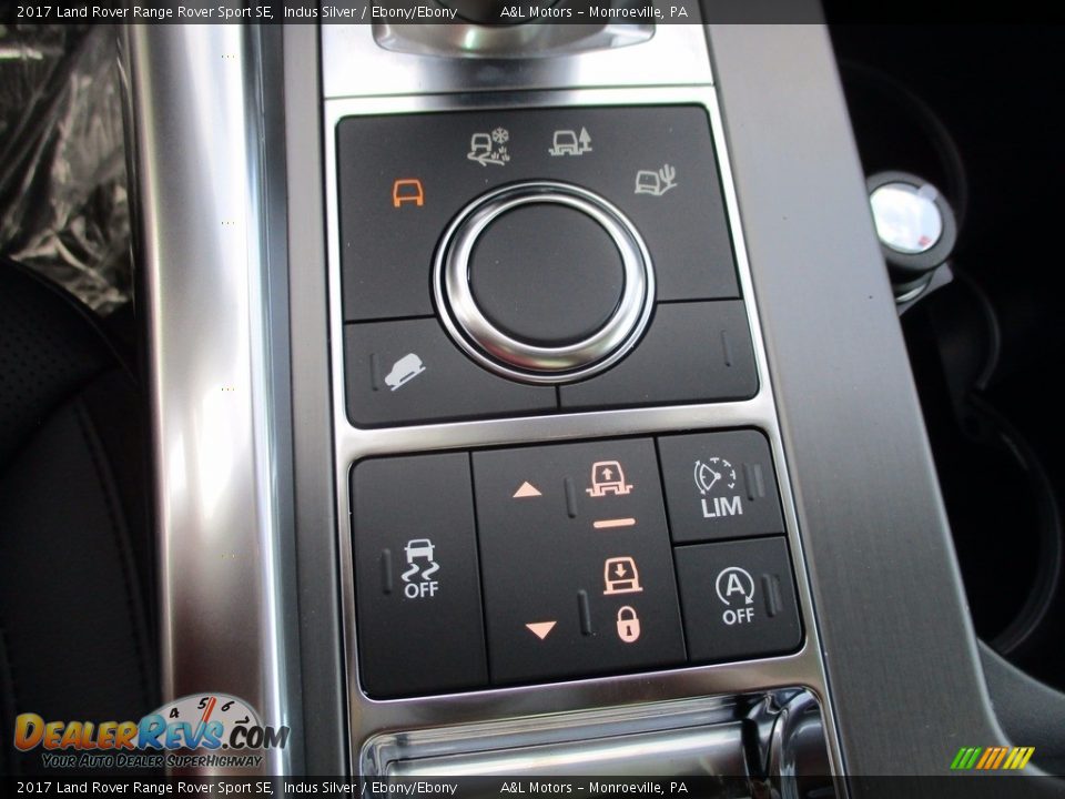 2017 Land Rover Range Rover Sport SE Indus Silver / Ebony/Ebony Photo #17