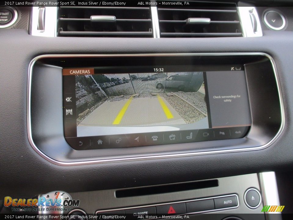 2017 Land Rover Range Rover Sport SE Indus Silver / Ebony/Ebony Photo #18