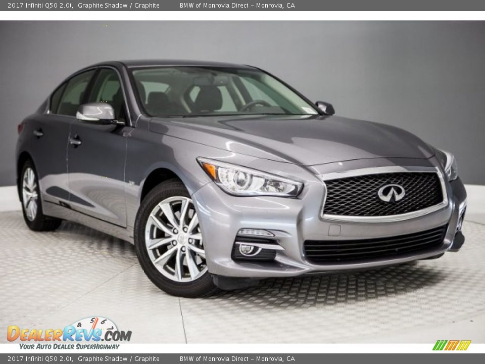 Front 3/4 View of 2017 Infiniti Q50 2.0t Photo #11