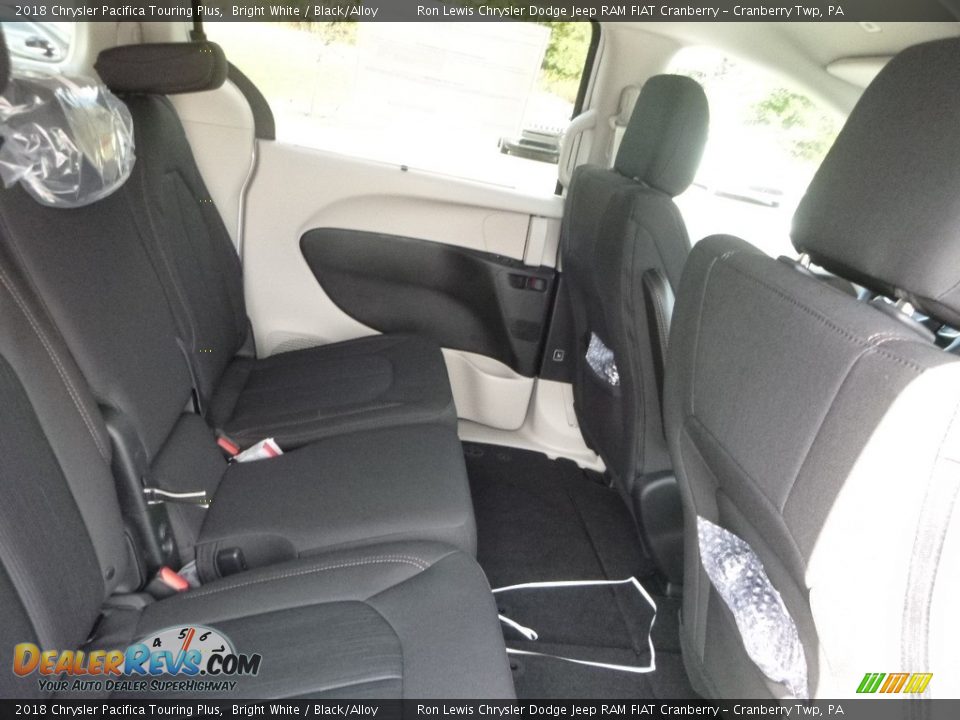 2018 Chrysler Pacifica Touring Plus Bright White / Black/Alloy Photo #12