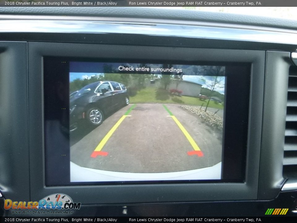 2018 Chrysler Pacifica Touring Plus Bright White / Black/Alloy Photo #18