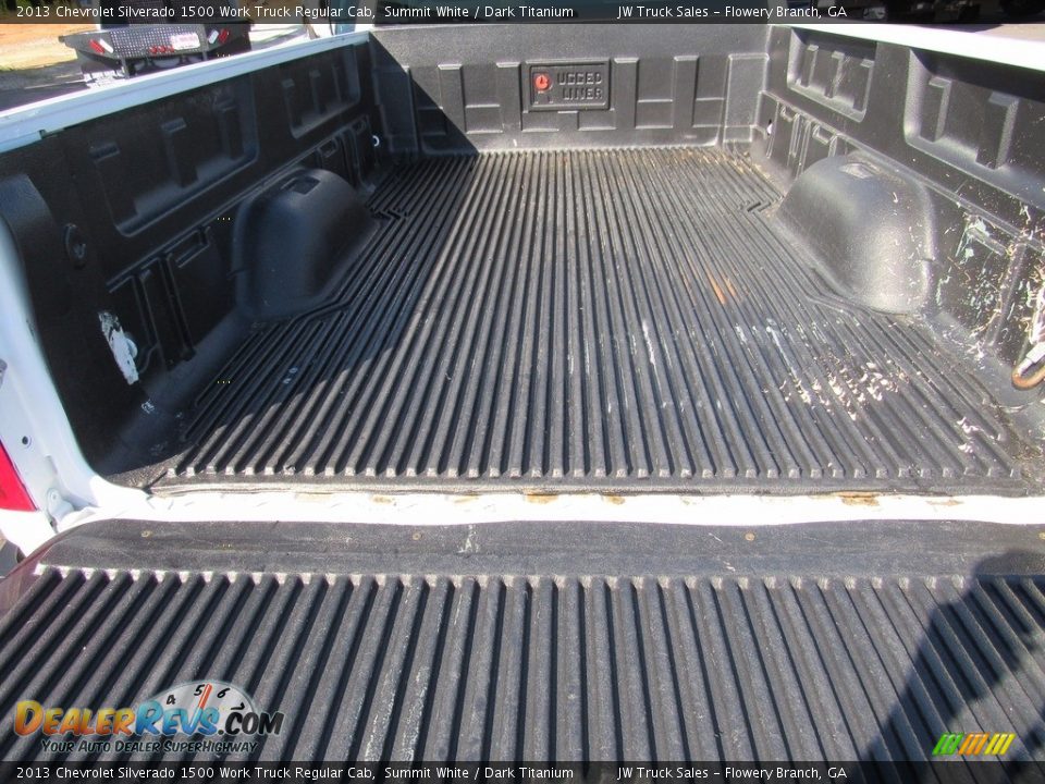 2013 Chevrolet Silverado 1500 Work Truck Regular Cab Summit White / Dark Titanium Photo #25