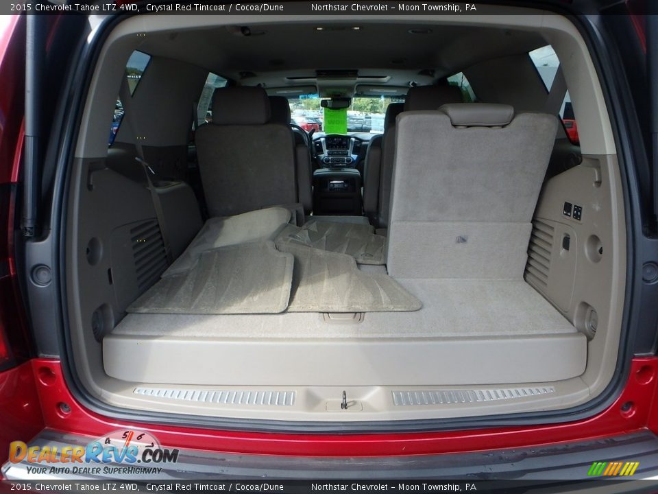 2015 Chevrolet Tahoe LTZ 4WD Crystal Red Tintcoat / Cocoa/Dune Photo #7
