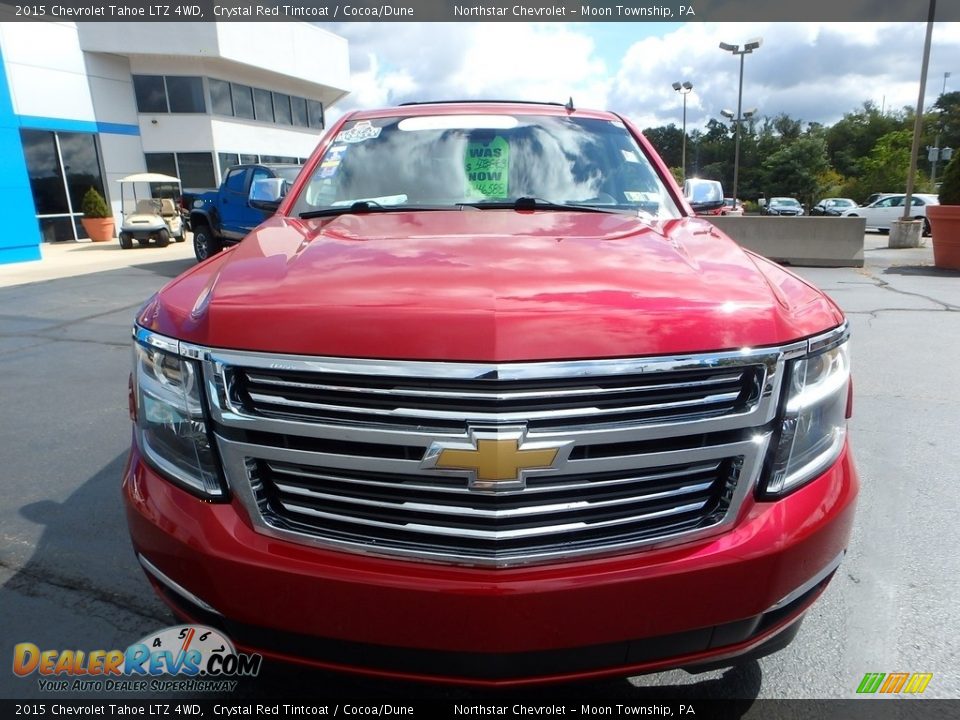 2015 Chevrolet Tahoe LTZ 4WD Crystal Red Tintcoat / Cocoa/Dune Photo #13