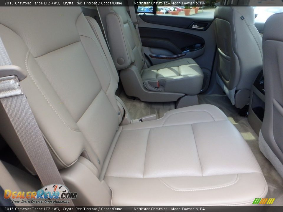 2015 Chevrolet Tahoe LTZ 4WD Crystal Red Tintcoat / Cocoa/Dune Photo #19