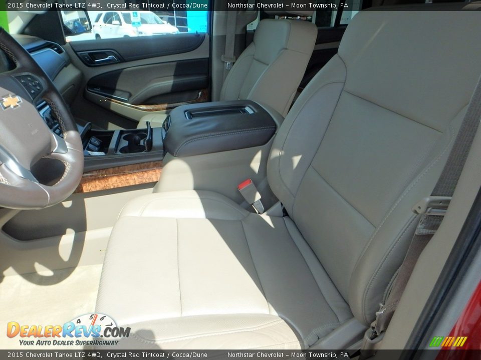 2015 Chevrolet Tahoe LTZ 4WD Crystal Red Tintcoat / Cocoa/Dune Photo #21