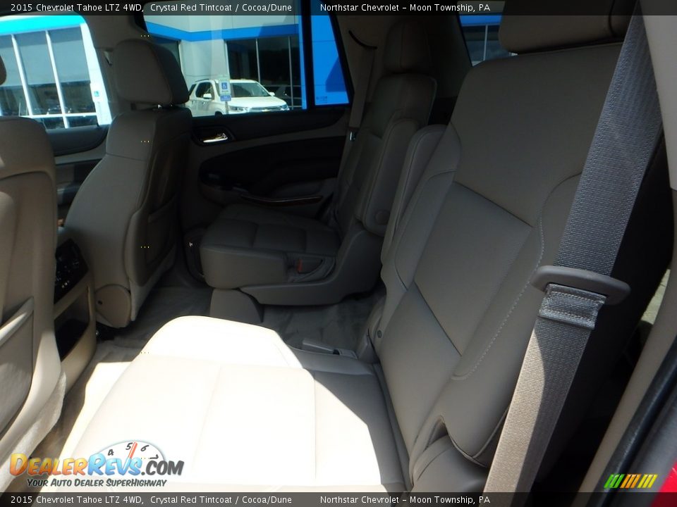 2015 Chevrolet Tahoe LTZ 4WD Crystal Red Tintcoat / Cocoa/Dune Photo #22