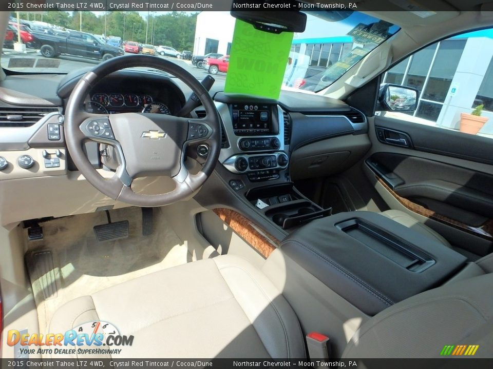 2015 Chevrolet Tahoe LTZ 4WD Crystal Red Tintcoat / Cocoa/Dune Photo #23