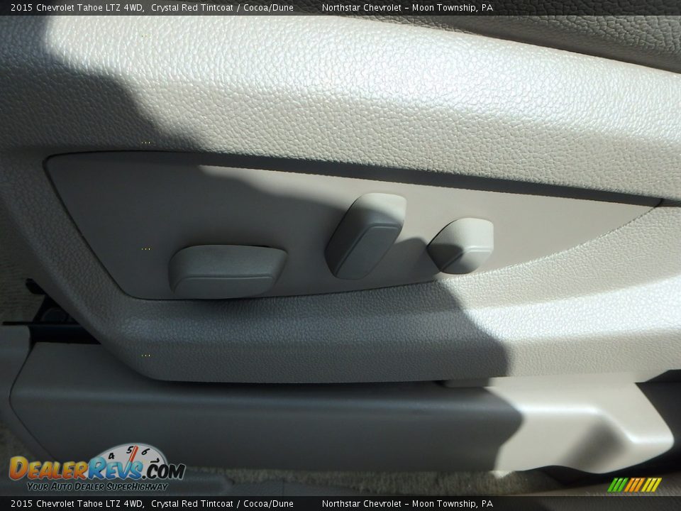 2015 Chevrolet Tahoe LTZ 4WD Crystal Red Tintcoat / Cocoa/Dune Photo #25