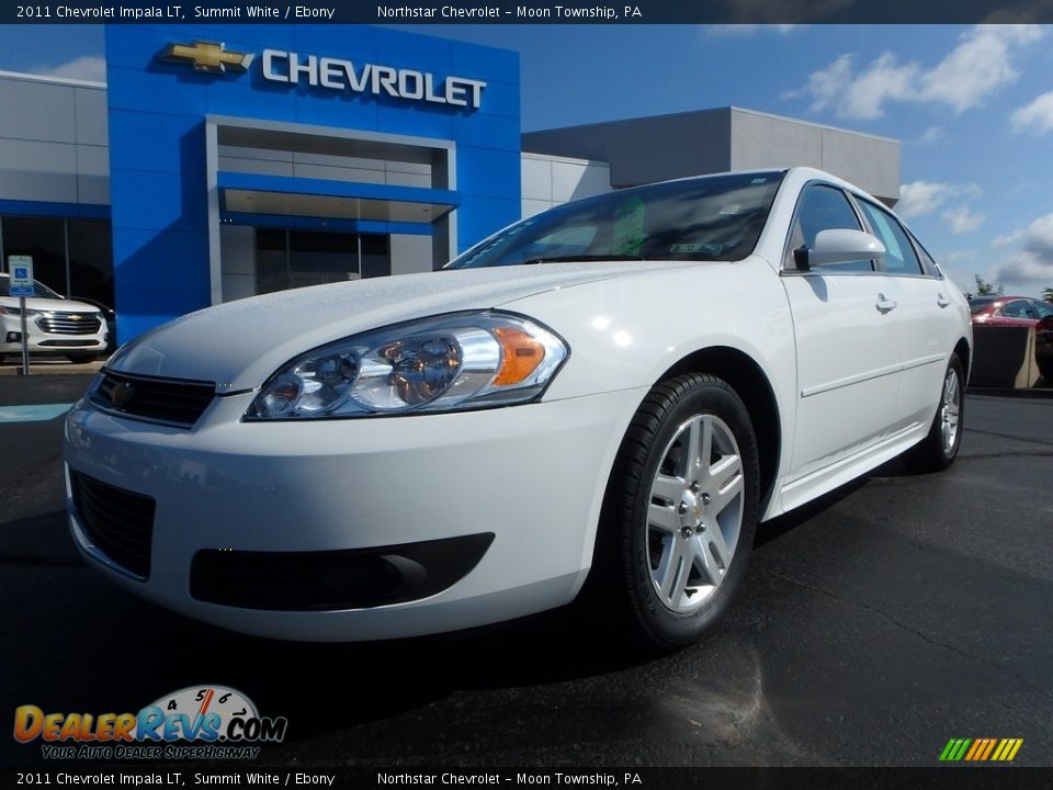 2011 Chevrolet Impala LT Summit White / Ebony Photo #2