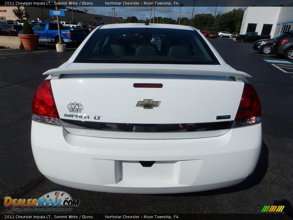 2011 Chevrolet Impala LT Summit White / Ebony Photo #6
