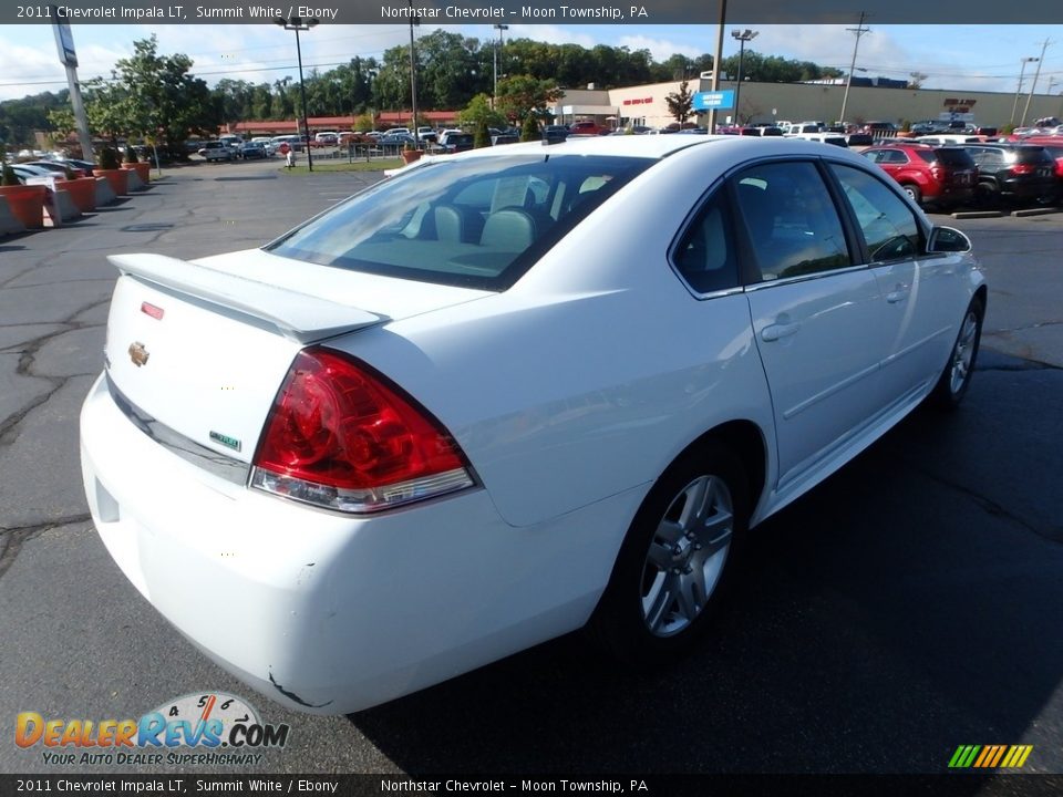 2011 Chevrolet Impala LT Summit White / Ebony Photo #7