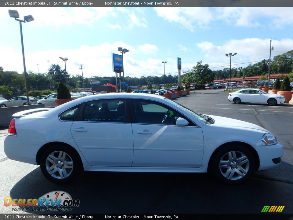 2011 Chevrolet Impala LT Summit White / Ebony Photo #8