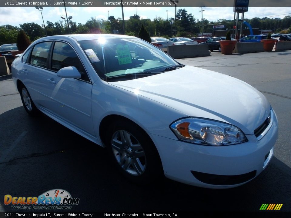 2011 Chevrolet Impala LT Summit White / Ebony Photo #9