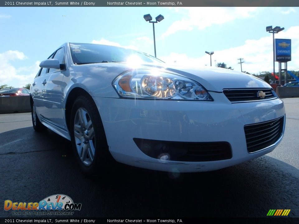 2011 Chevrolet Impala LT Summit White / Ebony Photo #10