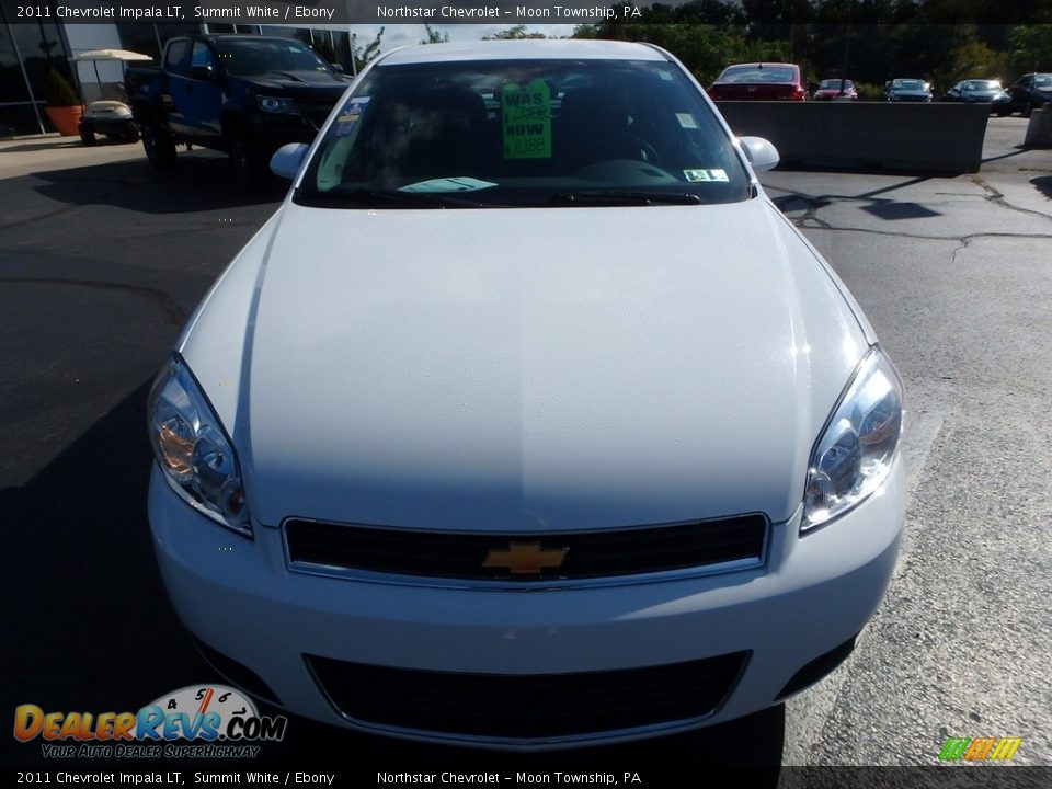 2011 Chevrolet Impala LT Summit White / Ebony Photo #11