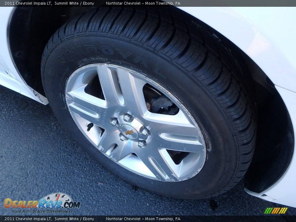 2011 Chevrolet Impala LT Summit White / Ebony Photo #12