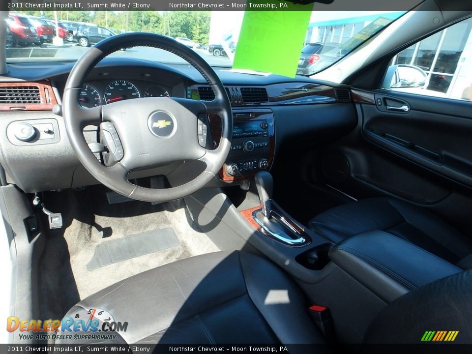 2011 Chevrolet Impala LT Summit White / Ebony Photo #21