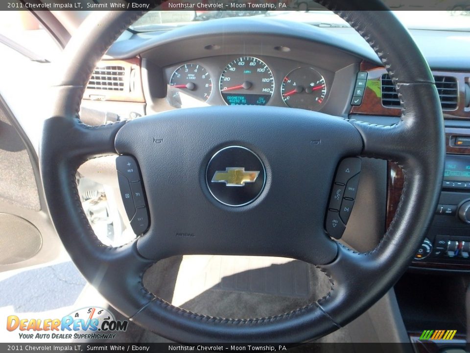 2011 Chevrolet Impala LT Summit White / Ebony Photo #26