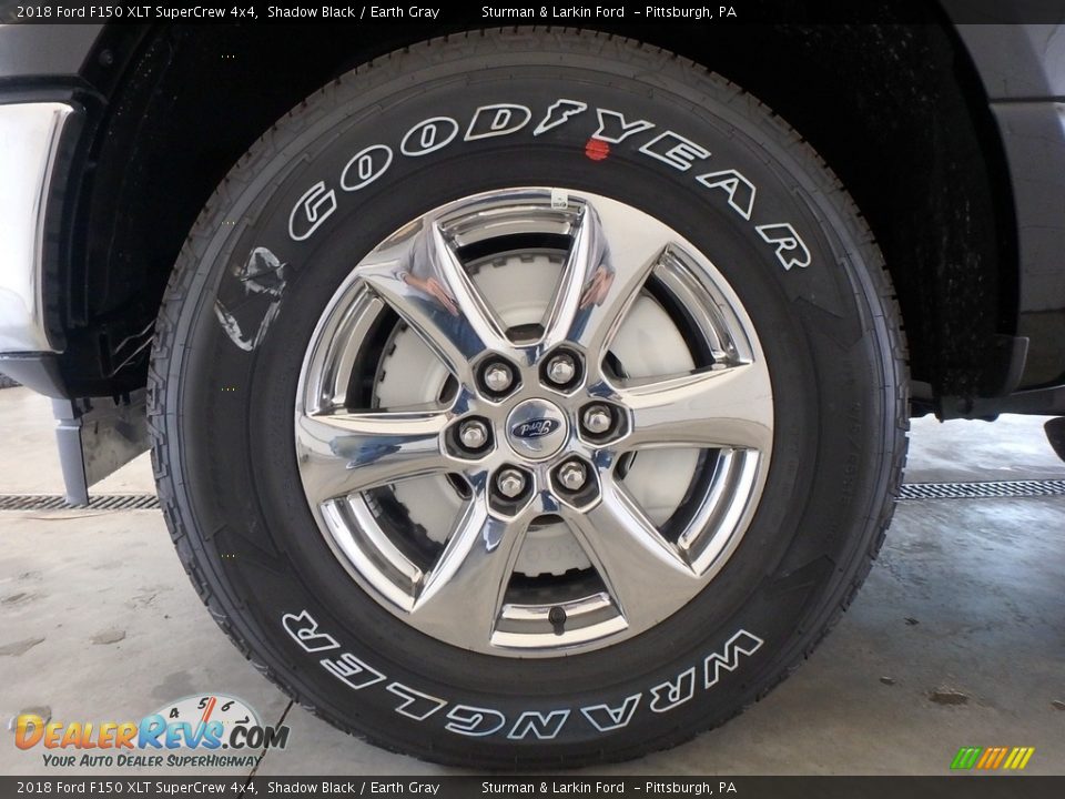 2018 Ford F150 XLT SuperCrew 4x4 Shadow Black / Earth Gray Photo #5