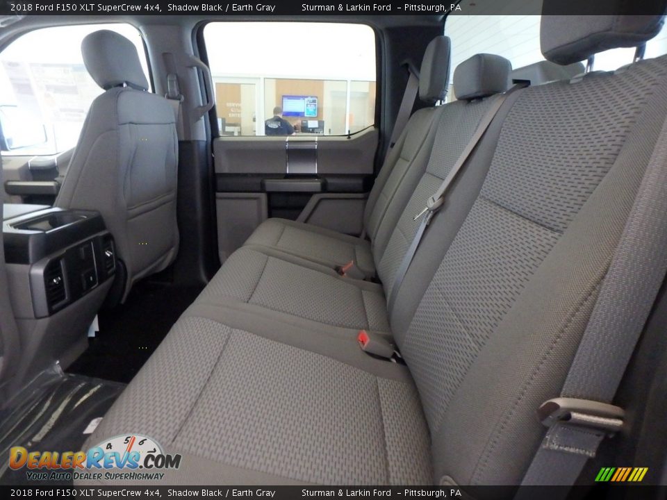 2018 Ford F150 XLT SuperCrew 4x4 Shadow Black / Earth Gray Photo #7