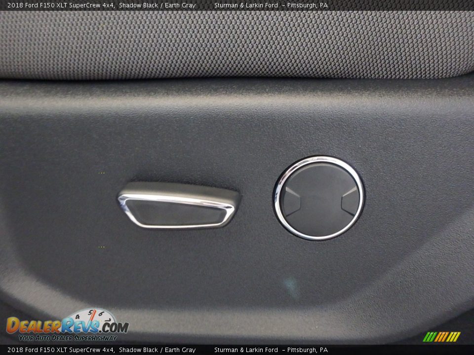 2018 Ford F150 XLT SuperCrew 4x4 Shadow Black / Earth Gray Photo #11