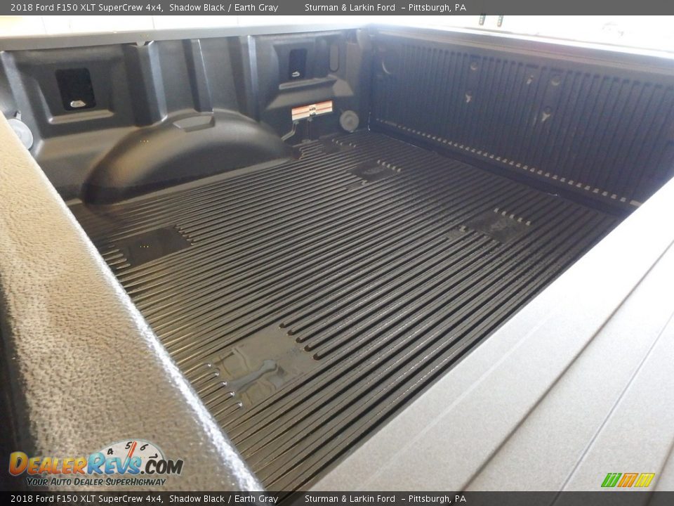 2018 Ford F150 XLT SuperCrew 4x4 Shadow Black / Earth Gray Photo #15