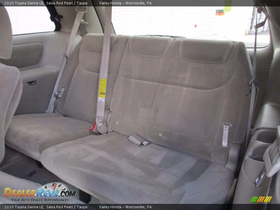 2010 Toyota Sienna LE Salsa Red Pearl / Taupe Photo #13