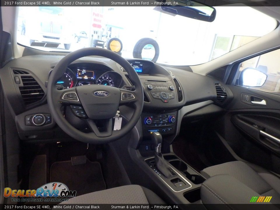 2017 Ford Escape SE 4WD White Gold / Charcoal Black Photo #8
