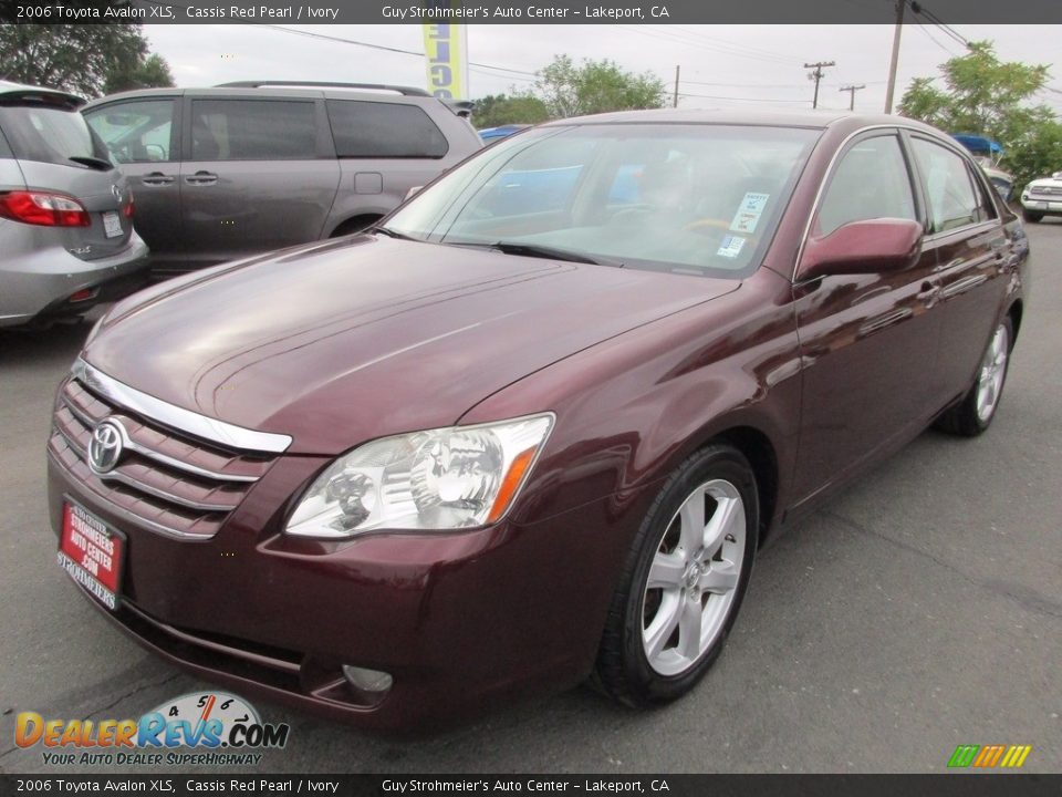 2006 Toyota Avalon XLS Cassis Red Pearl / Ivory Photo #3