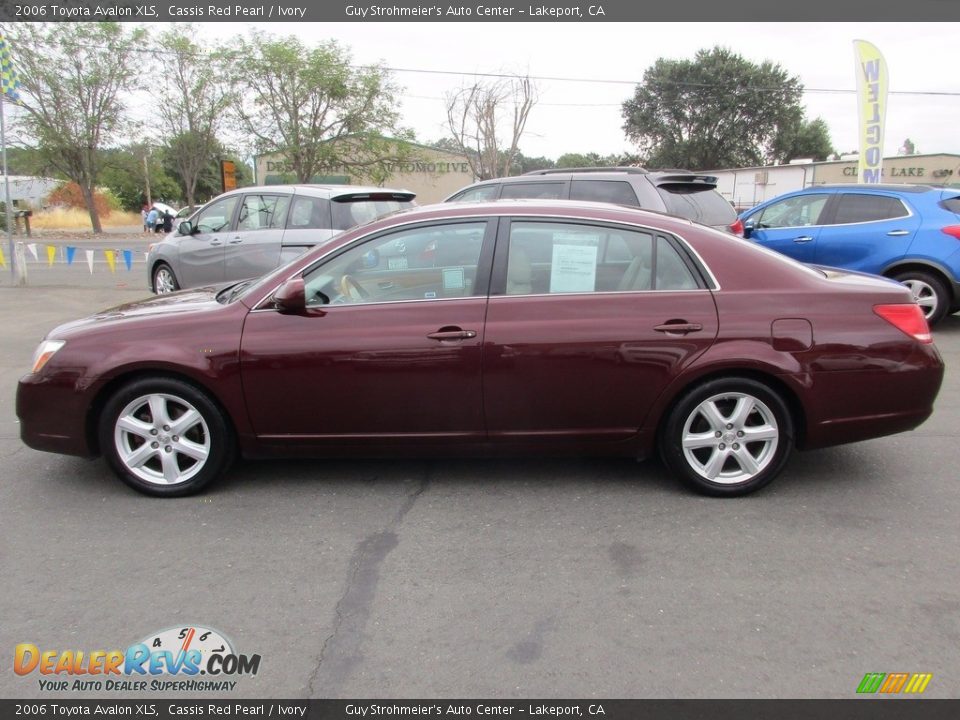2006 Toyota Avalon XLS Cassis Red Pearl / Ivory Photo #4