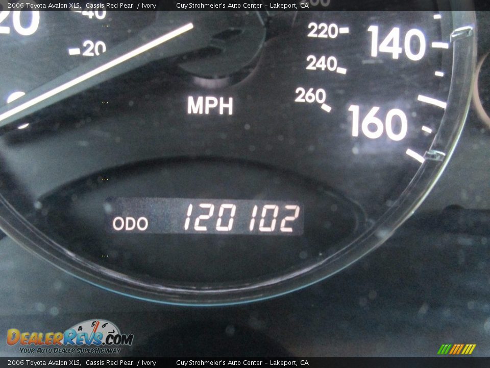 2006 Toyota Avalon XLS Cassis Red Pearl / Ivory Photo #12