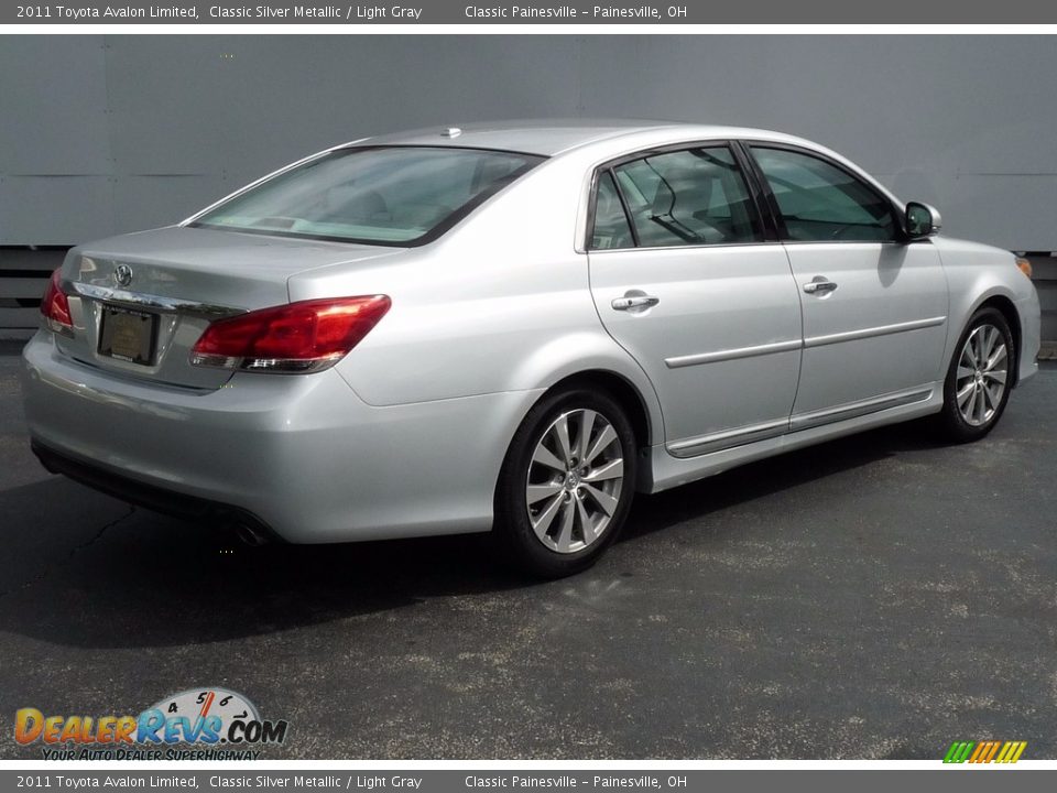 2011 Toyota Avalon Limited Classic Silver Metallic / Light Gray Photo #2