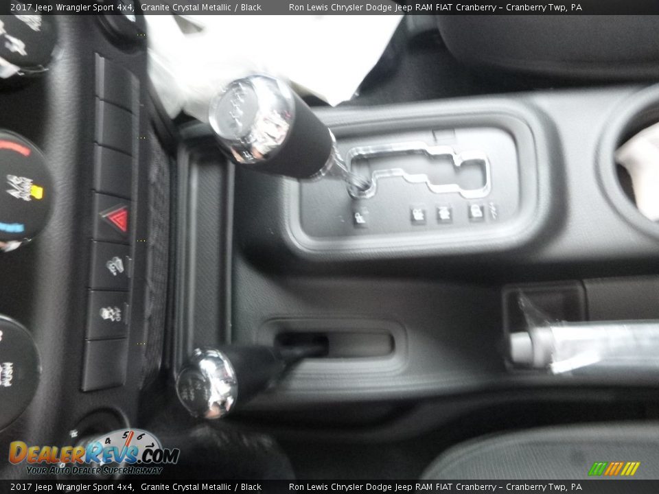 2017 Jeep Wrangler Sport 4x4 Granite Crystal Metallic / Black Photo #20