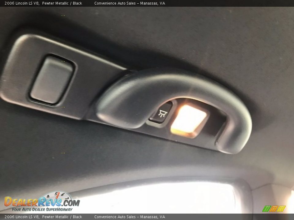 2006 Lincoln LS V8 Pewter Metallic / Black Photo #21