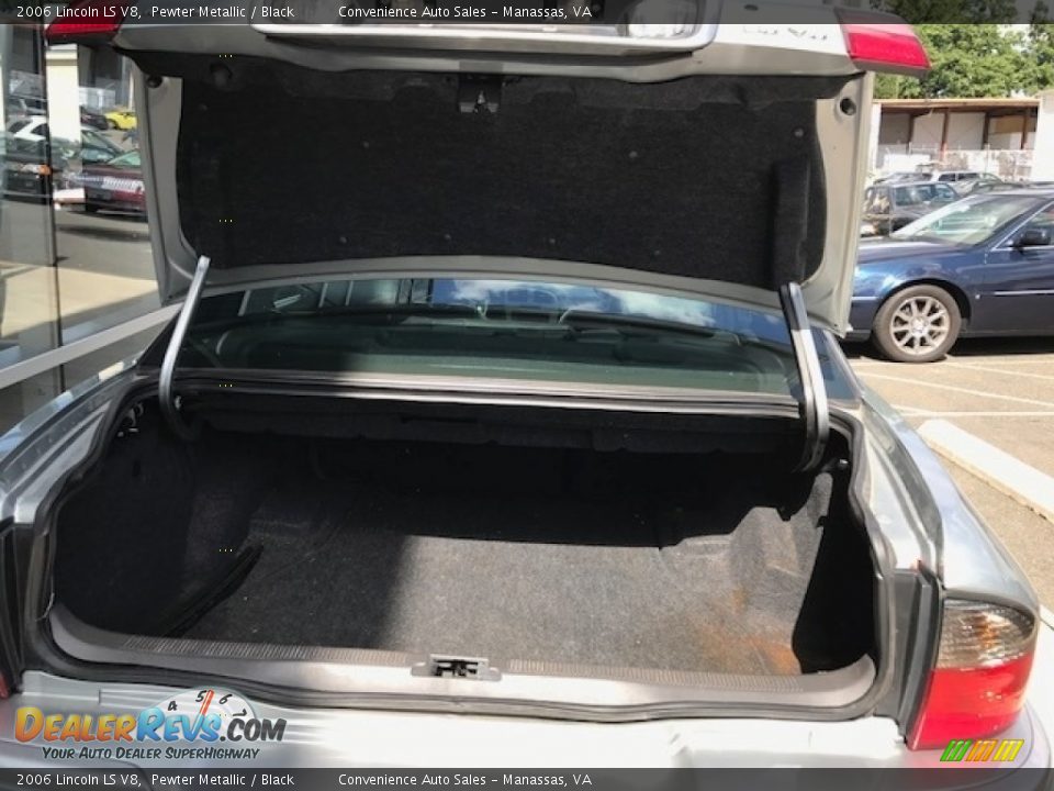 2006 Lincoln LS V8 Pewter Metallic / Black Photo #24