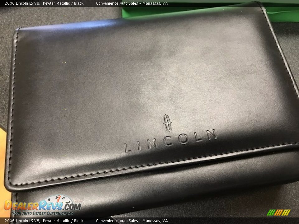 2006 Lincoln LS V8 Pewter Metallic / Black Photo #27