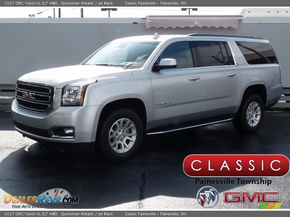 2017 GMC Yukon XL SLT 4WD Quicksilver Metallic / Jet Black Photo #1