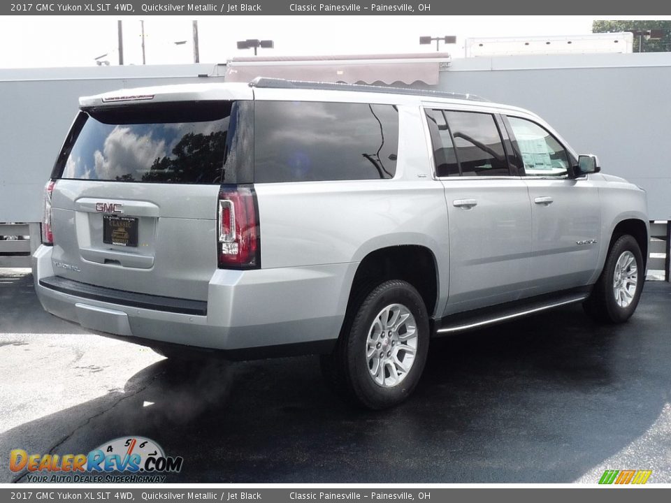 2017 GMC Yukon XL SLT 4WD Quicksilver Metallic / Jet Black Photo #2
