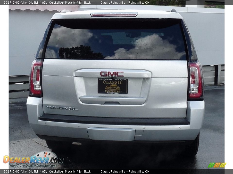 2017 GMC Yukon XL SLT 4WD Quicksilver Metallic / Jet Black Photo #3