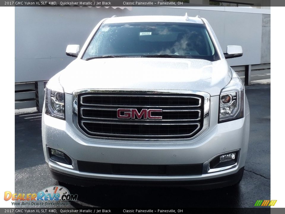 2017 GMC Yukon XL SLT 4WD Quicksilver Metallic / Jet Black Photo #4