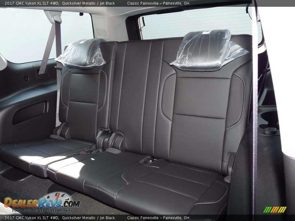 Rear Seat of 2017 GMC Yukon XL SLT 4WD Photo #8