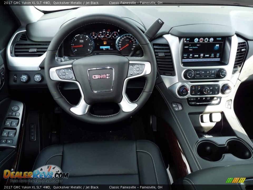 Dashboard of 2017 GMC Yukon XL SLT 4WD Photo #9