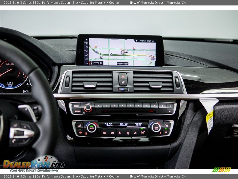 Controls of 2018 BMW 3 Series 330e iPerformance Sedan Photo #6