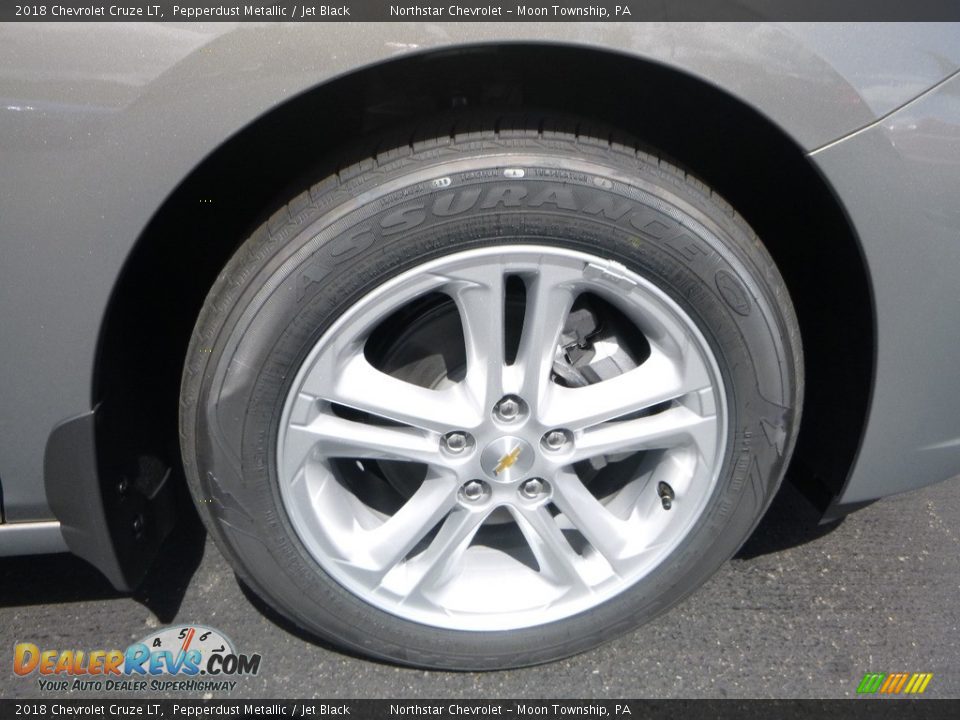 2018 Chevrolet Cruze LT Pepperdust Metallic / Jet Black Photo #9