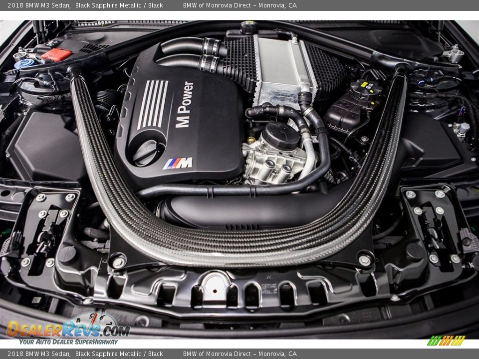 2018 BMW M3 Sedan 3.0 Liter TwinPower Turbocharged DOHC 24-Valve VVT Inline 6 Cylinder Engine Photo #8