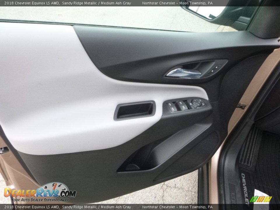 2018 Chevrolet Equinox LS AWD Sandy Ridge Metallic / Medium Ash Gray Photo #15